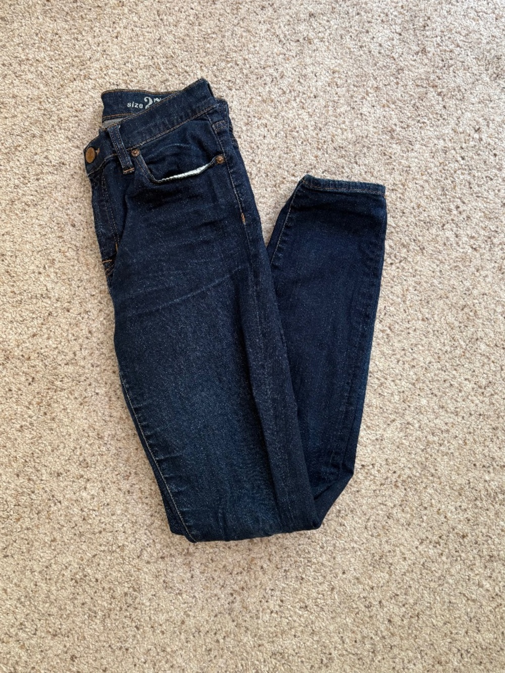 J. Crew Women’s high rise skinny jeans size 27